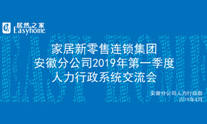 家居新零售連鎖集團安徽分公司2019年第一季度人力行政系統(tǒng)交流會圓滿結束！ 