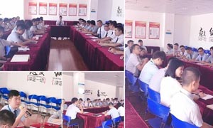 居然之家襄陽(yáng)店2019年上半年工作總結(jié)會(huì)暨第三季度員工生日會(huì)圓滿召開(kāi)！